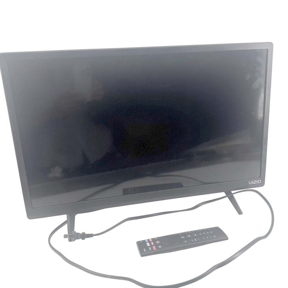 Vizio D24h-J09 Smart TV 24 Inch Black 720p HD LED D-Series with Remote Tested